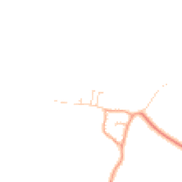 Daytime road noise heatmap for MK44 1AX
