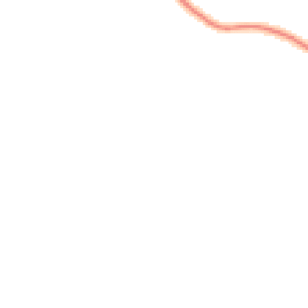 Daytime road noise heatmap for MK44 1BH