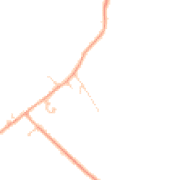 Daytime road noise heatmap for MK44 1DL