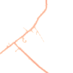 Daytime road noise heatmap for MK44 1DP