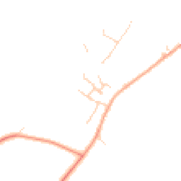 Daytime road noise heatmap for MK44 1EA