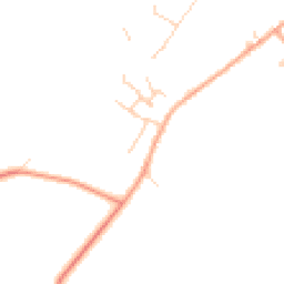 Daytime road noise heatmap for MK44 1EE