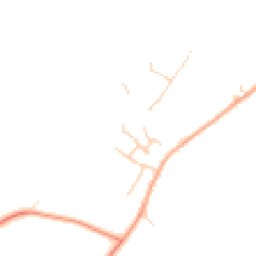 Daytime road noise heatmap for MK44 1ES