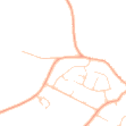 Daytime road noise heatmap for MK44 1ET