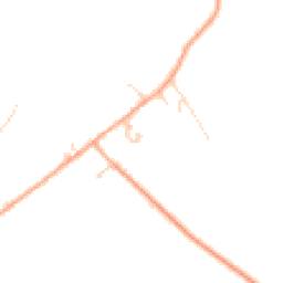Daytime road noise heatmap for MK44 1FB