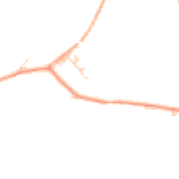 Daytime road noise heatmap for MK44 1FF