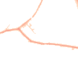 Daytime road noise heatmap for MK44 1FH