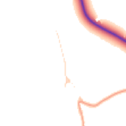 Daytime road noise heatmap for MK44 1HB