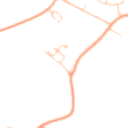 Daytime road noise heatmap for MK44 1JN