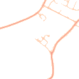 Daytime road noise heatmap for MK44 1LE