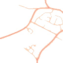 Daytime road noise heatmap for MK44 1LF