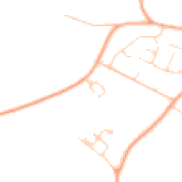 Daytime road noise heatmap for MK44 1LG