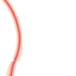 Night-time road noise heatmap for MK44 1QF