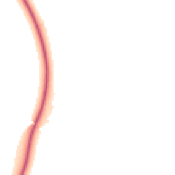 Night-time road noise heatmap for MK44 1QJ