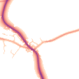 Daytime road noise heatmap for MK44 1RD