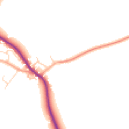 Daytime road noise heatmap for MK44 1RF