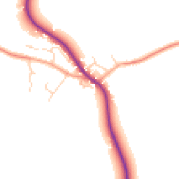 Daytime road noise heatmap for MK44 1RG