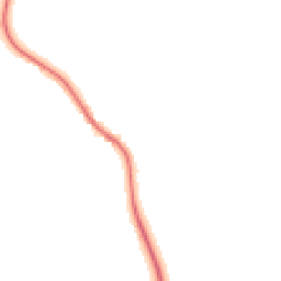 Night-time road noise heatmap for MK44 1RH