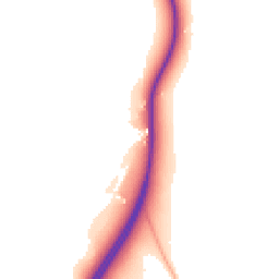 Daytime road noise heatmap for MK44 1RP