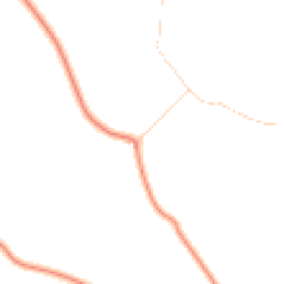 Daytime road noise heatmap for MK44 2AW