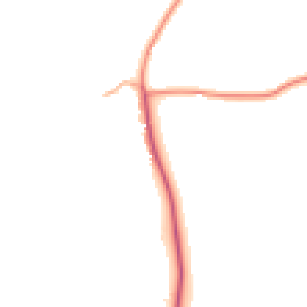 Daytime road noise heatmap for MK44 2EL