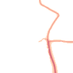 Daytime road noise heatmap for MK44 2EN
