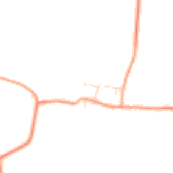 Daytime road noise heatmap for MK44 2FD