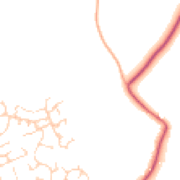 Daytime road noise heatmap for MK44 2FJ