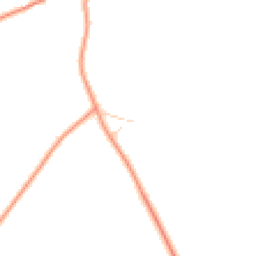 Daytime road noise heatmap for MK44 2HX
