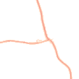 Daytime road noise heatmap for MK44 2JE