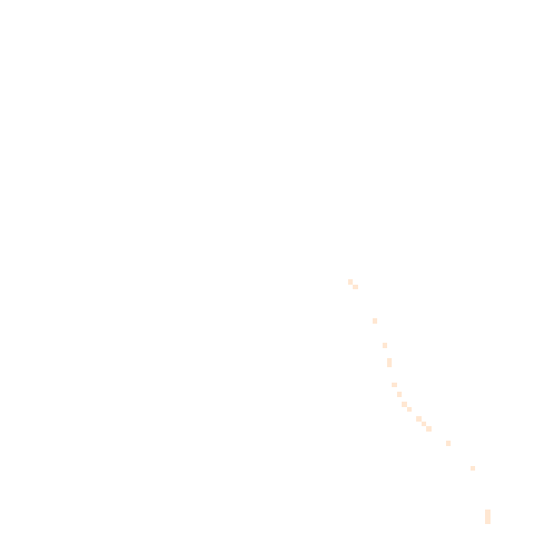 Night-time road noise heatmap for MK44 2JE
