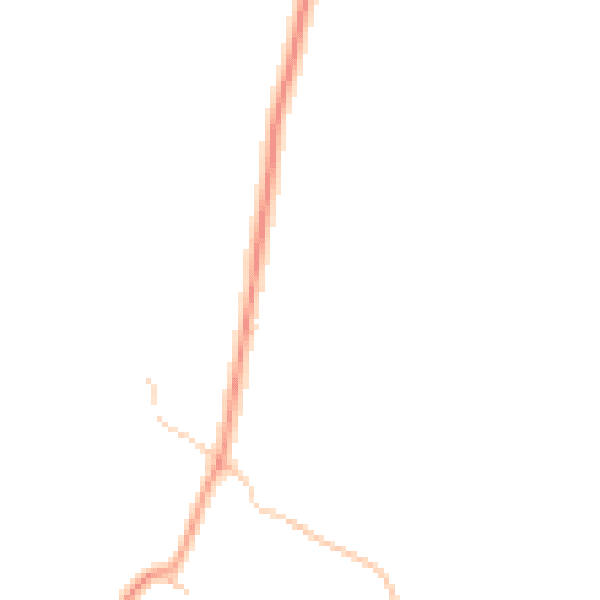 Daytime road noise heatmap for MK44 2LE