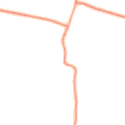 Daytime road noise heatmap for MK44 2NJ