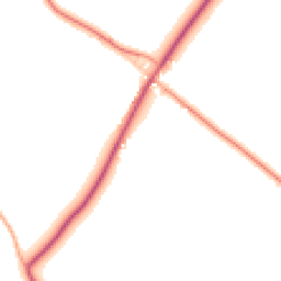 Daytime road noise heatmap for MK44 2RA