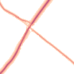 Daytime road noise heatmap for MK44 2RB