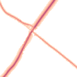 Daytime road noise heatmap for MK44 2RD