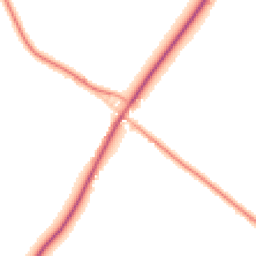 Daytime road noise heatmap for MK44 2RG