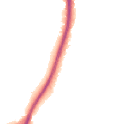 Night-time road noise heatmap for MK44 3BD