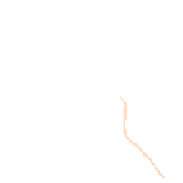 Night-time road noise heatmap for MK44 3BJ