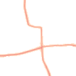 Daytime road noise heatmap for MK44 3BL