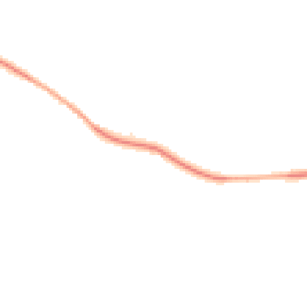 Daytime road noise heatmap for MK44 3BT