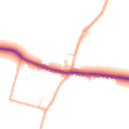 Daytime road noise heatmap for MK44 3DW