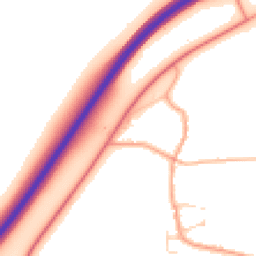 Daytime road noise heatmap for MK44 3DX
