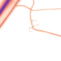 Daytime road noise heatmap for MK44 3EP