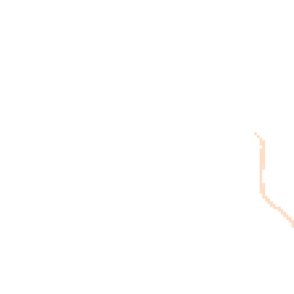 Night-time road noise heatmap for MK44 3ES