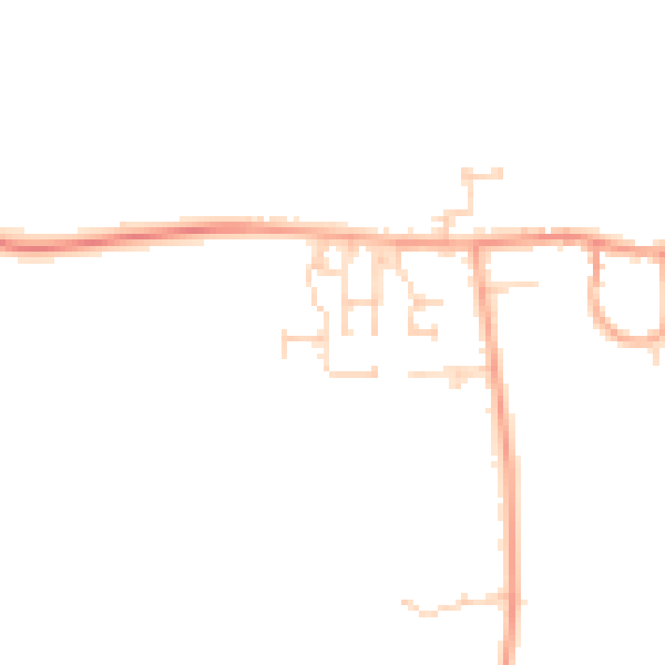 Daytime road noise heatmap for MK44 3FD