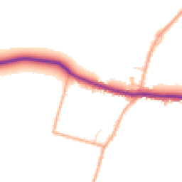Daytime road noise heatmap for MK44 3FF