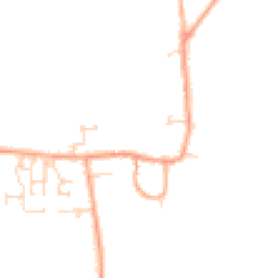 Daytime road noise heatmap for MK44 3FN