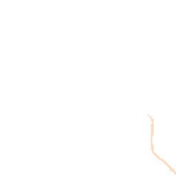 Night-time road noise heatmap for MK44 3HJ