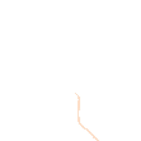 Night-time road noise heatmap for MK44 3HS